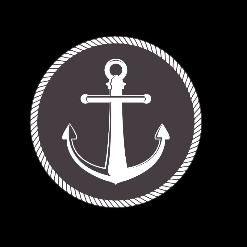 Marine anchor symbol