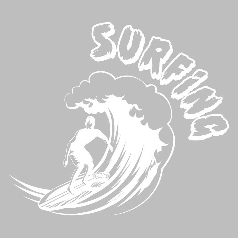 Wave Riding Surf Surfboard Surfing Surfer