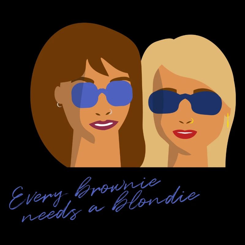 Every brownie needs a blondie
