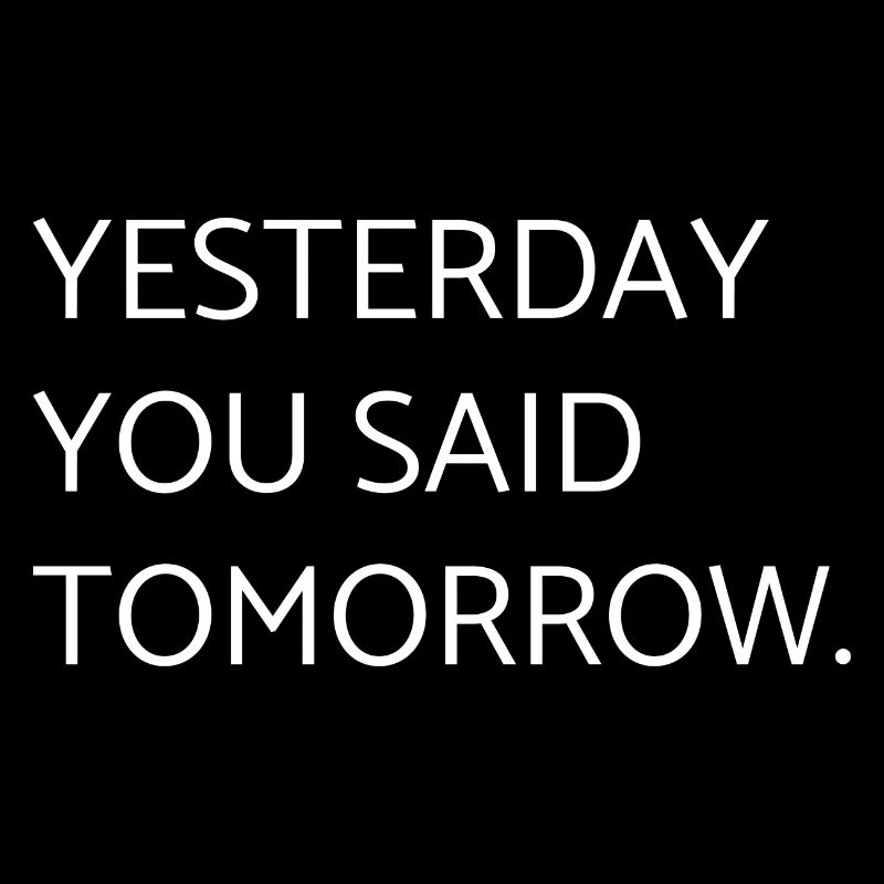 gestern sagten Sie morgen - Motivation