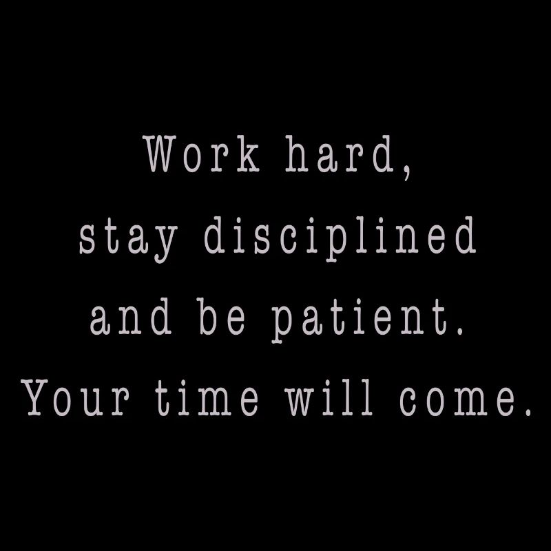 work hard