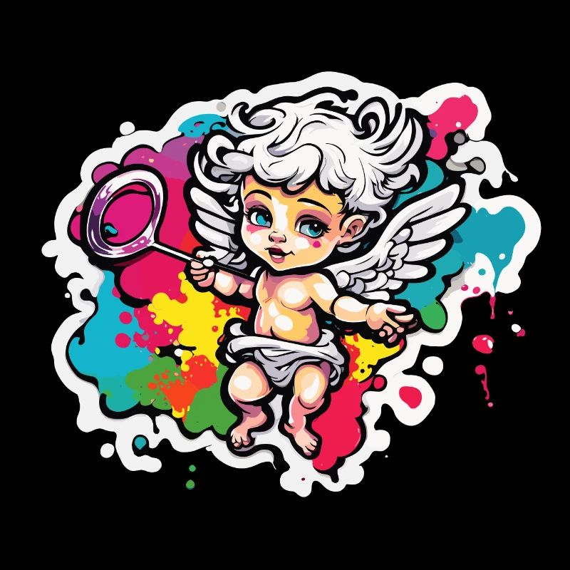 Cupidon / Amour / Flèche / Coeur / Saint Valentin