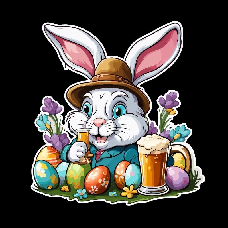 Lapin de Pâques / Pâques / Oeufs / Vacances / Pâques