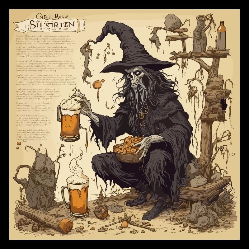 Manuel de la sorcière / grimoire / Halloween / automne