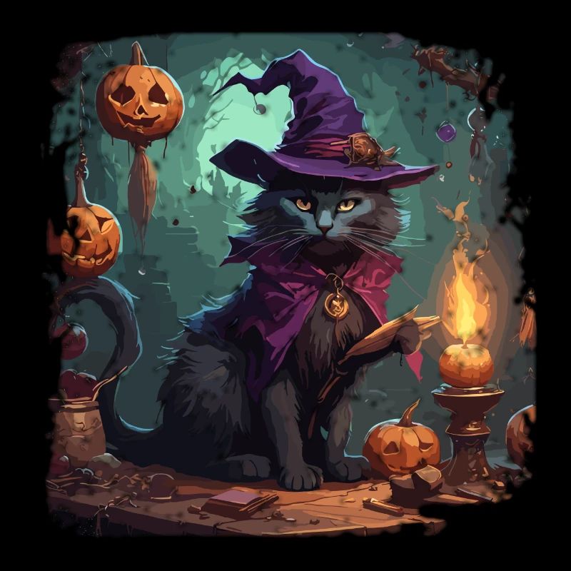 Manuel de la sorcière / grimoire / Halloween / automne