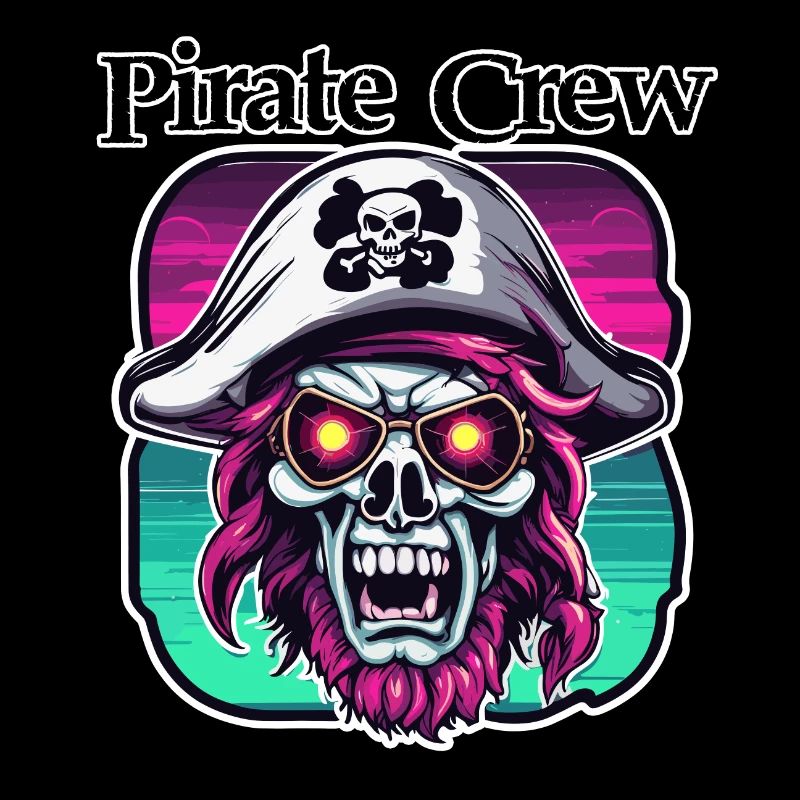 Pirate / Ahoy / Ancre / Capitaine / Crâne / Rhum