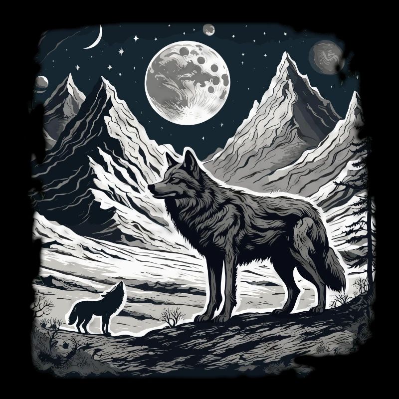 Wolf / Pack / Forest / Wild / Wildlife / Howl