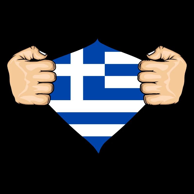 Greece Flag Design