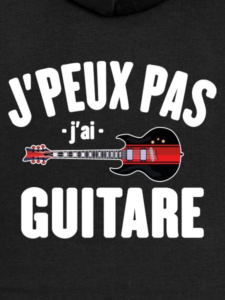 Je Peux Pas J'ai Guitare Cadeau Guitariste