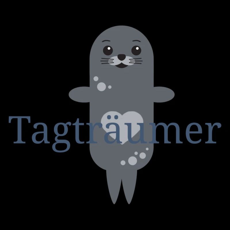 süße Robbe Tagträumer