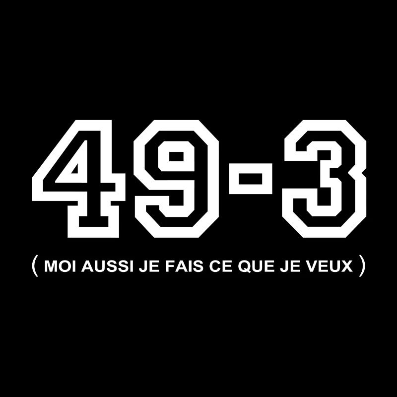 49-3 blanc
