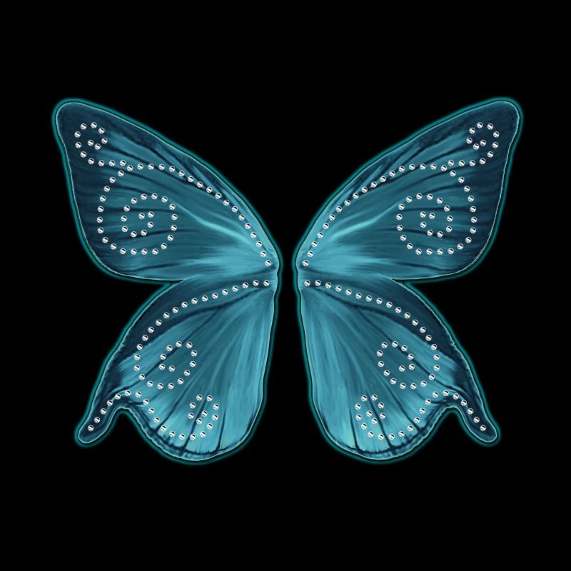 Ailes de papillon, fée, magie, miracle,