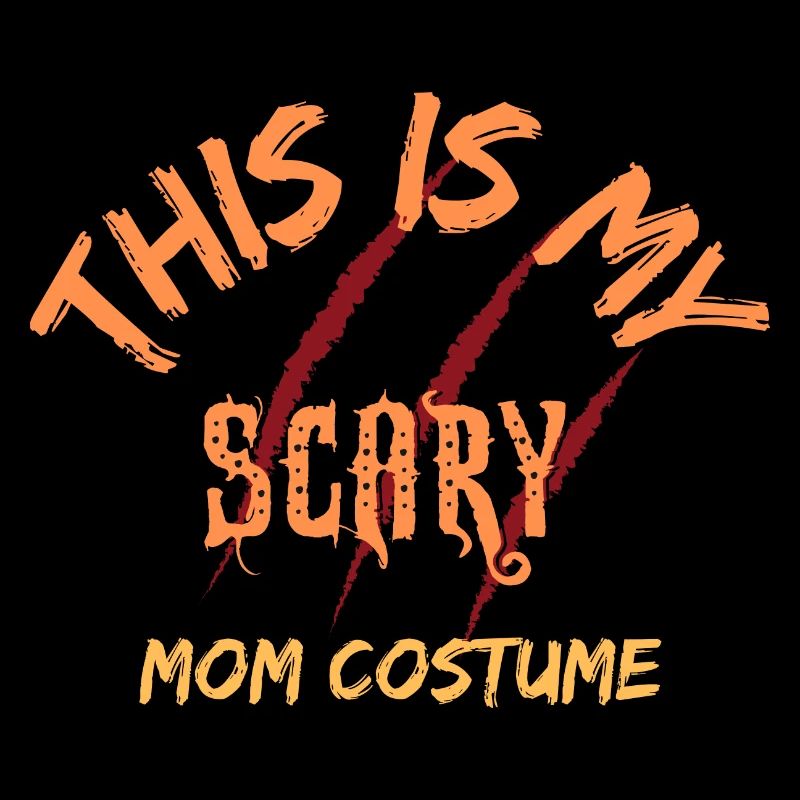 c’est mon costume de maman effrayante, Halloween