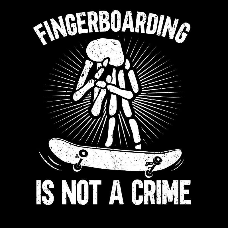 Lustiger Fingerboard-Fingerboard-Fingerboard-Trick
