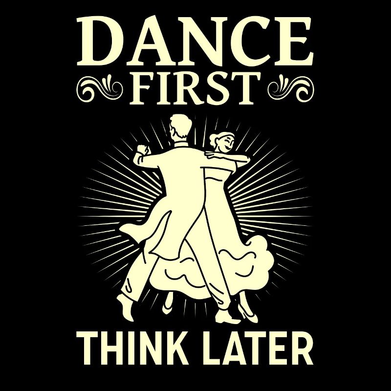 Danse d’abord penser plus tard Ballroom Couple Danse Danse