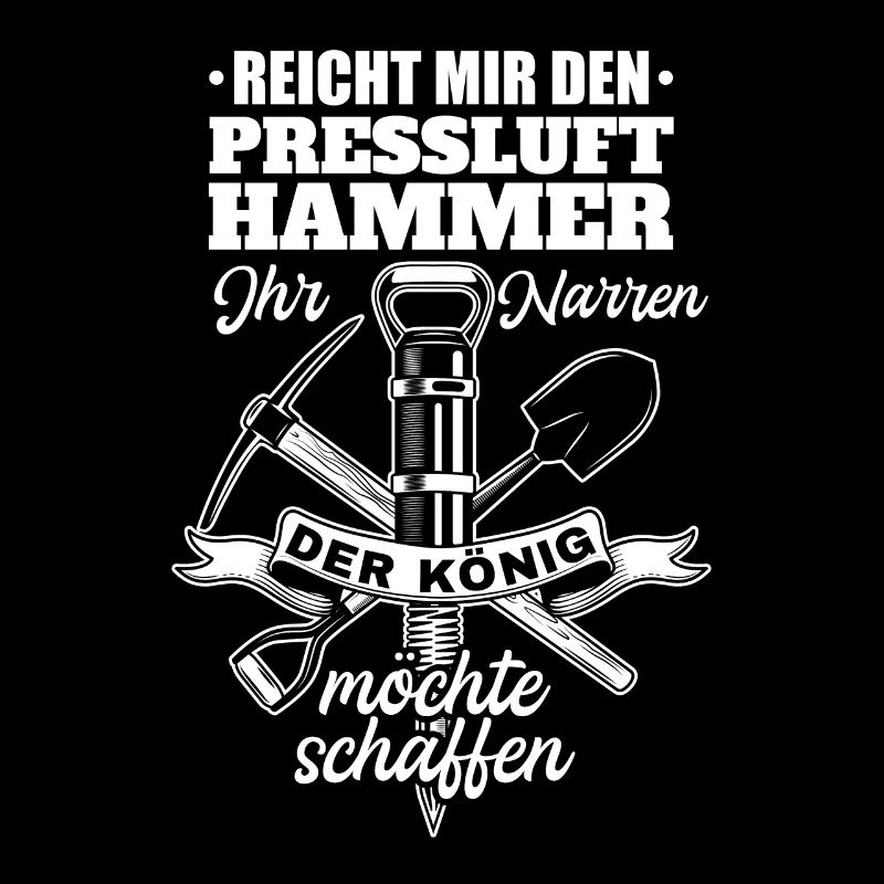 Reicht Mir den Presslufthammer Straßenbauarbeiter