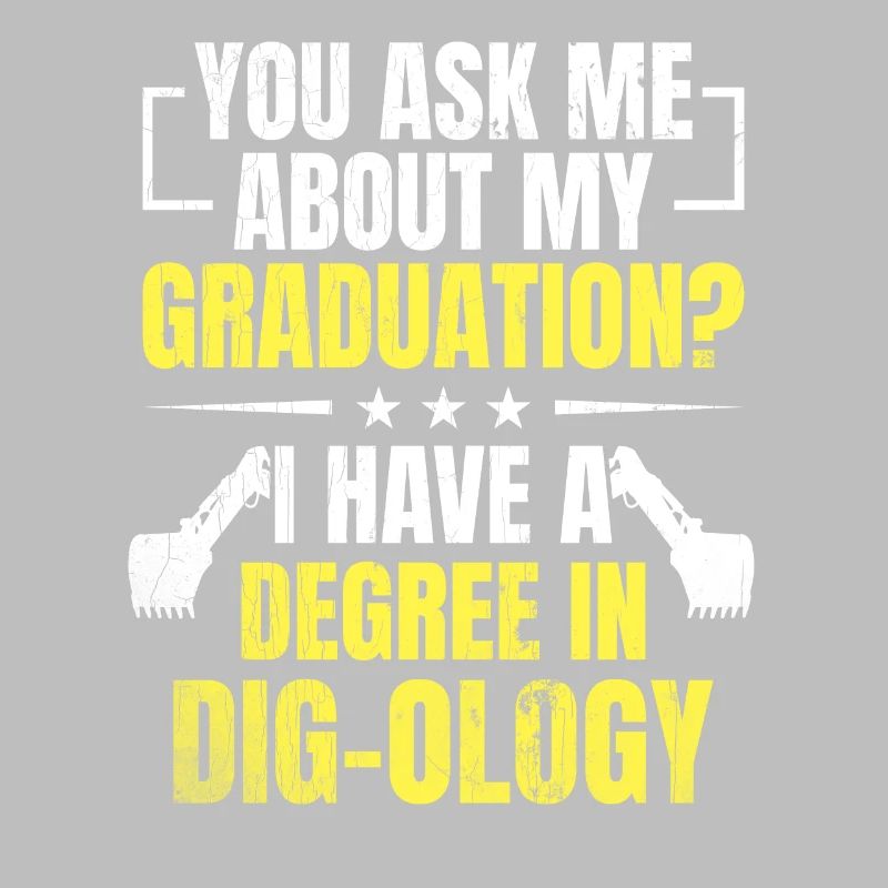 Retro Bagger Spruch Baggerfahrer Baustelle