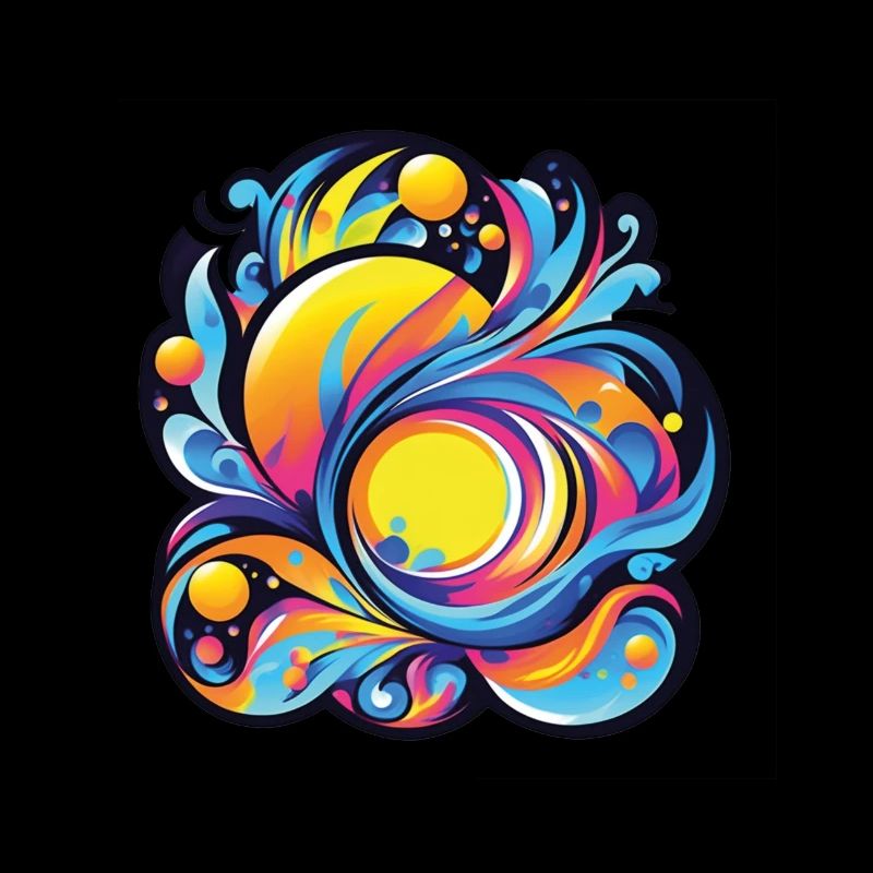Rainbow Swirl : une explosion d’énergie créatrice