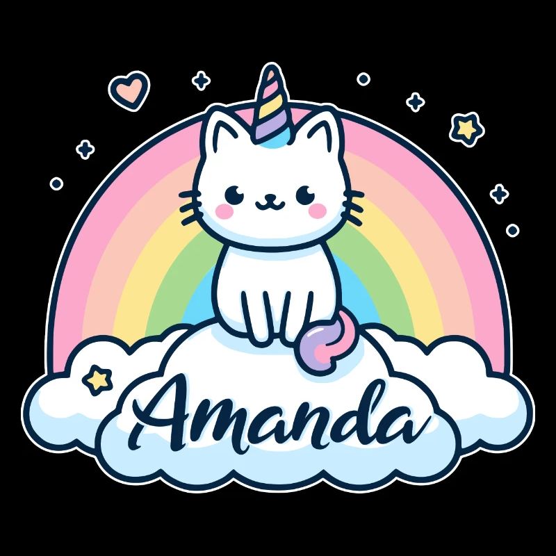 Amanda Last name First name Unicorn cat