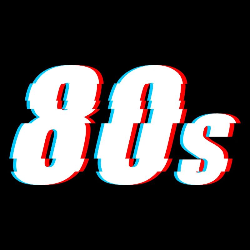 80s 80er Glitch