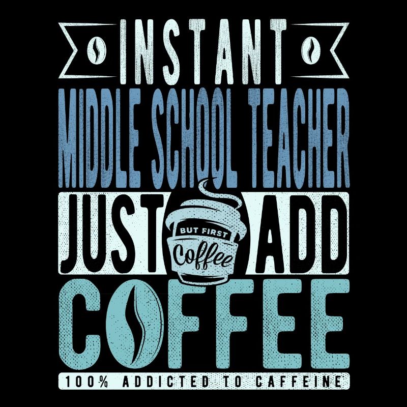 Professeur du café du collège disant