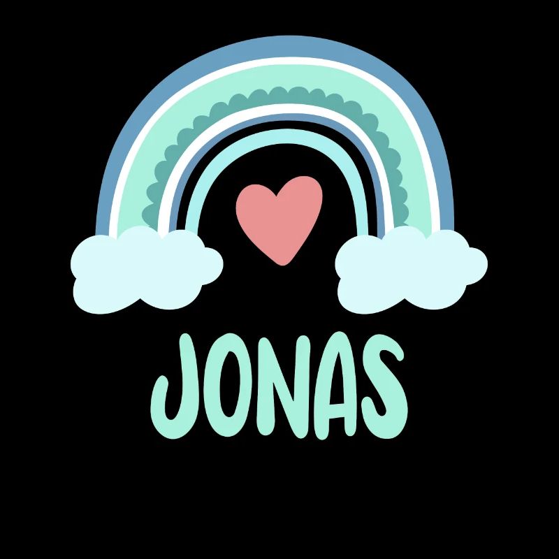 Jonas Name Rainbow Baby