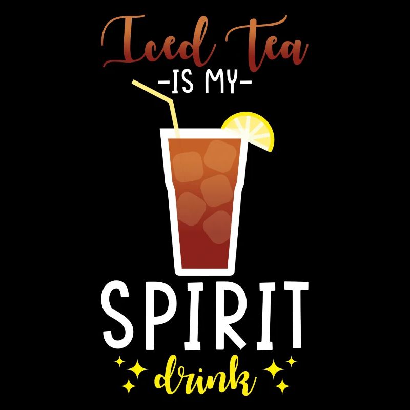 Iced Tea Drink Design Keep Calm and Iced Tea