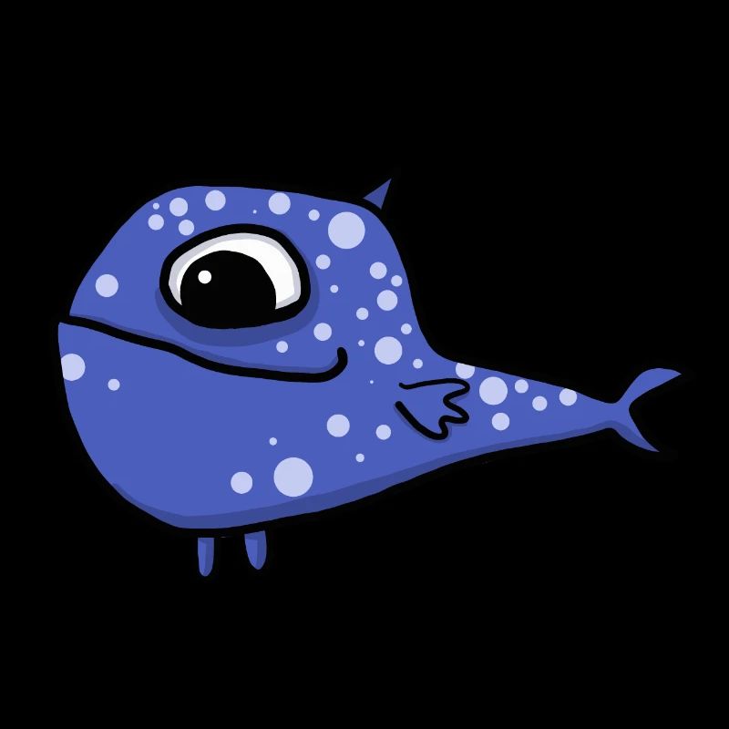 blue fish