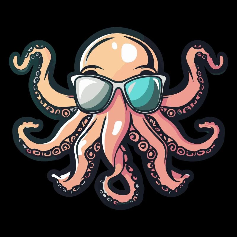Oktopus Comic Cool