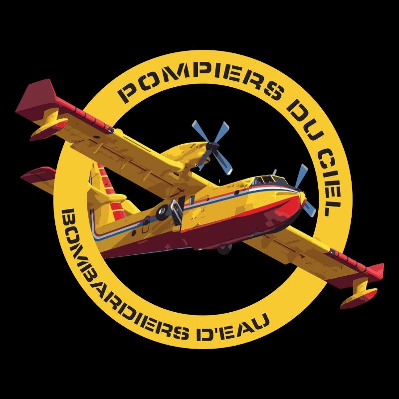 Canadair water bomber