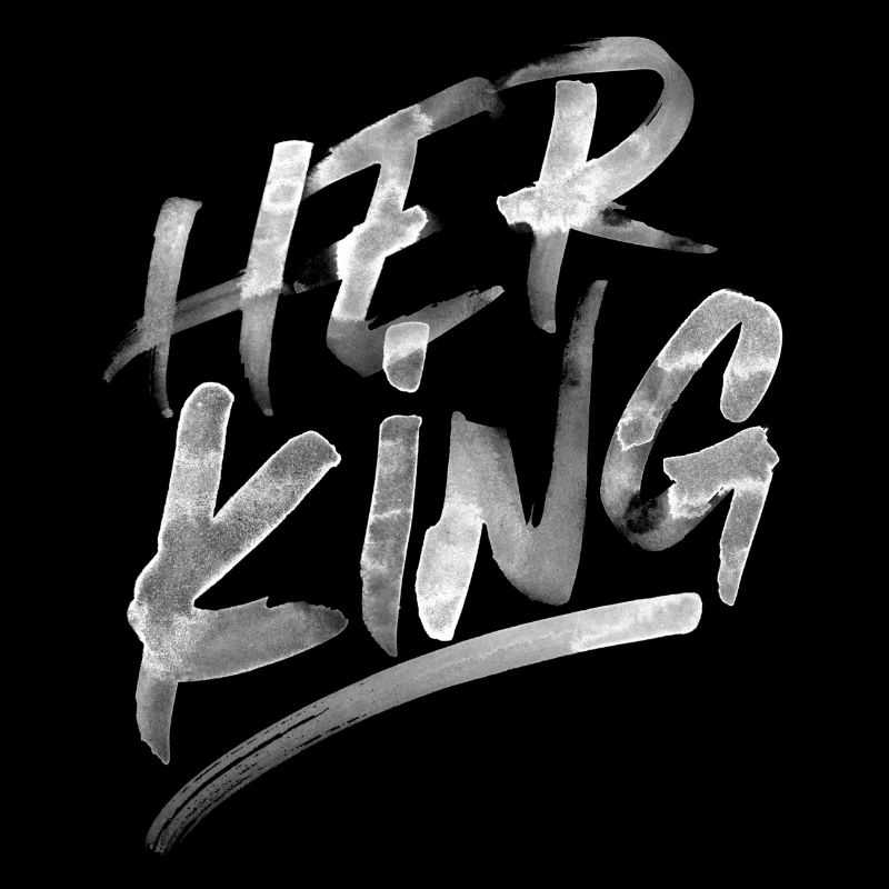 Her King Splash - White