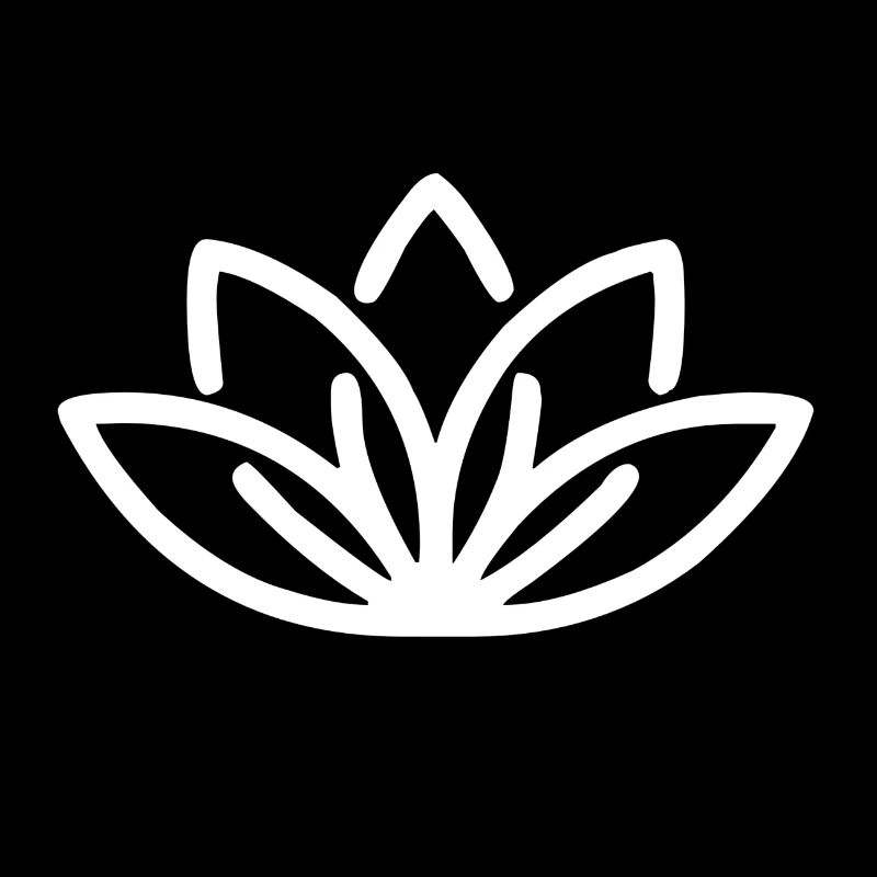 Lotusblüte - weiß