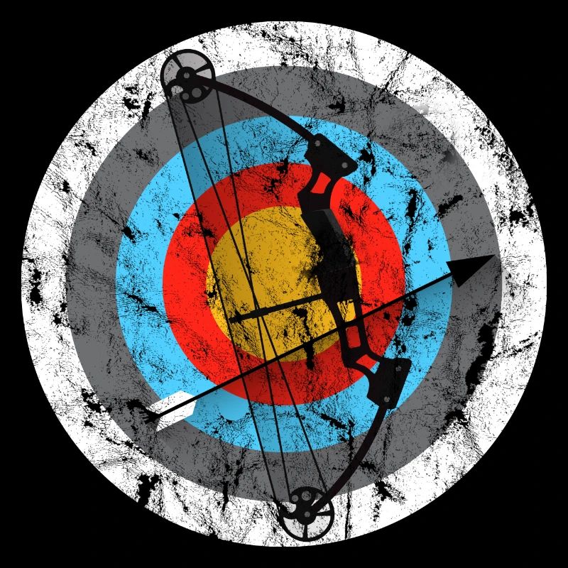Archery Target Compound Bow Gift