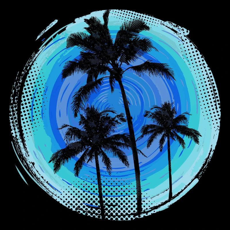 Palms & Circles 02