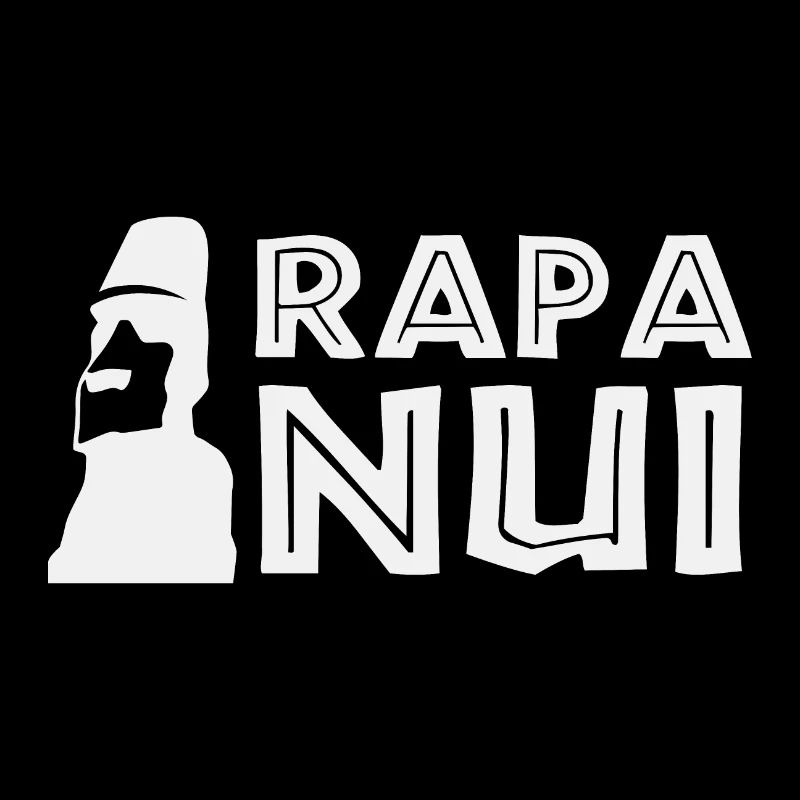 Rapa Nui Moi Île de Pâques Polynésie Idée cadeau