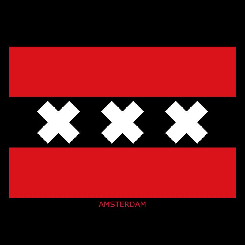 DRAPEAU AMSTERDAM