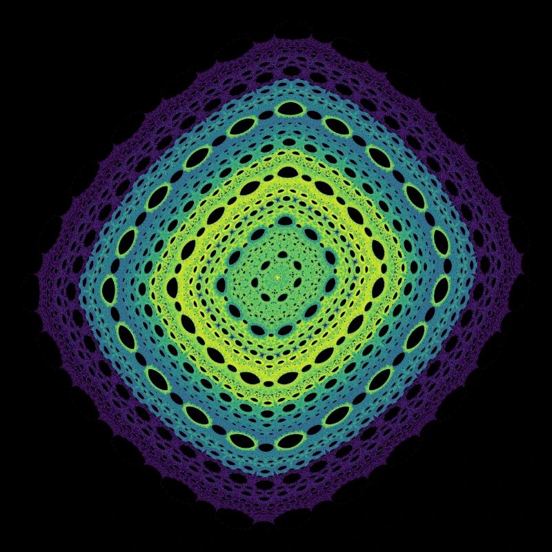 Order chaos art diamond square 4946vir