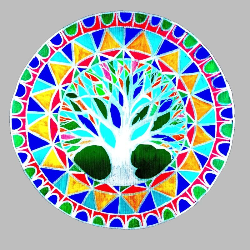 graphic tree pattern