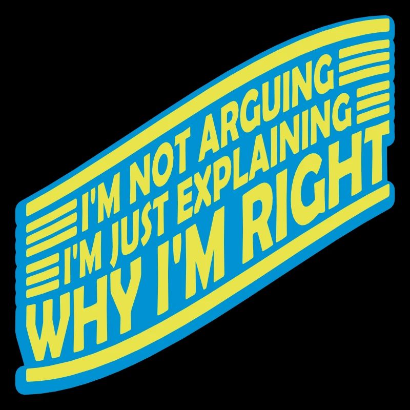 I m not arguing