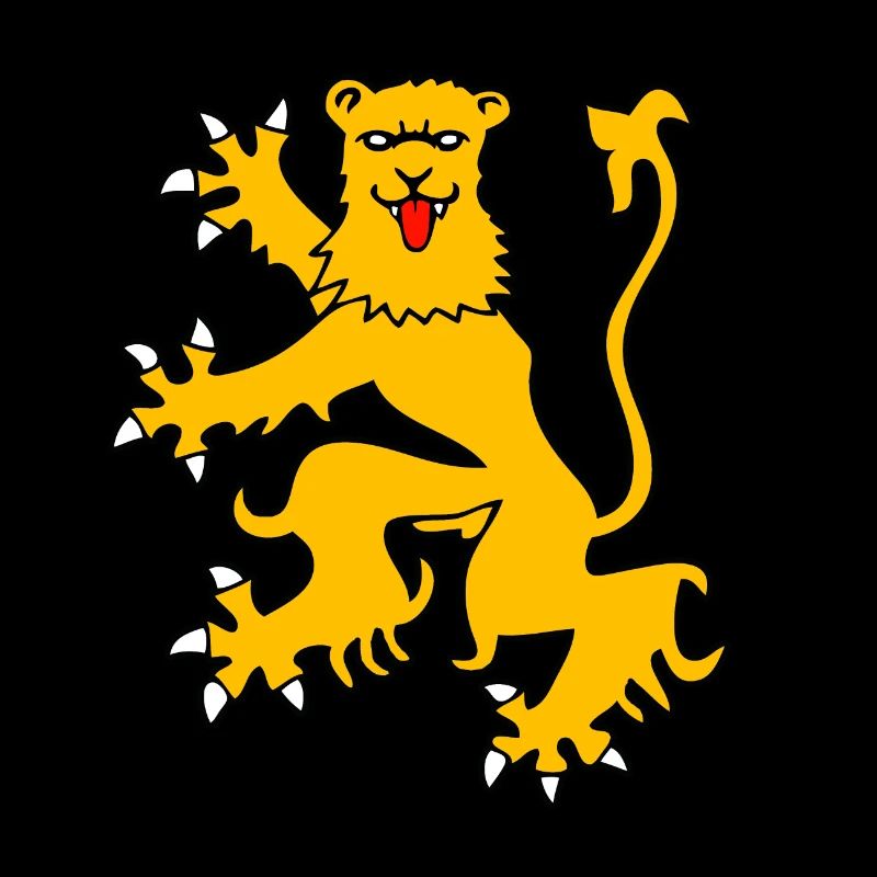 Lion OR aveyron flag