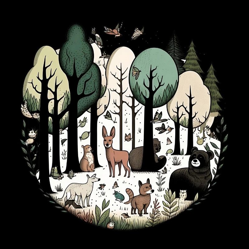 Animaux de la forêt