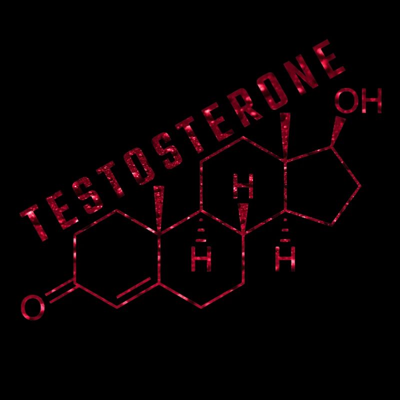 molécule de testostérone