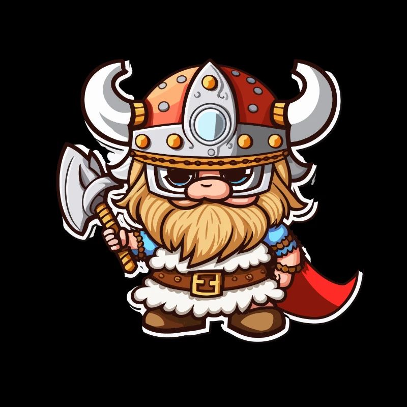 Björns Abenteuer: Cartoon-Wikinger Björn