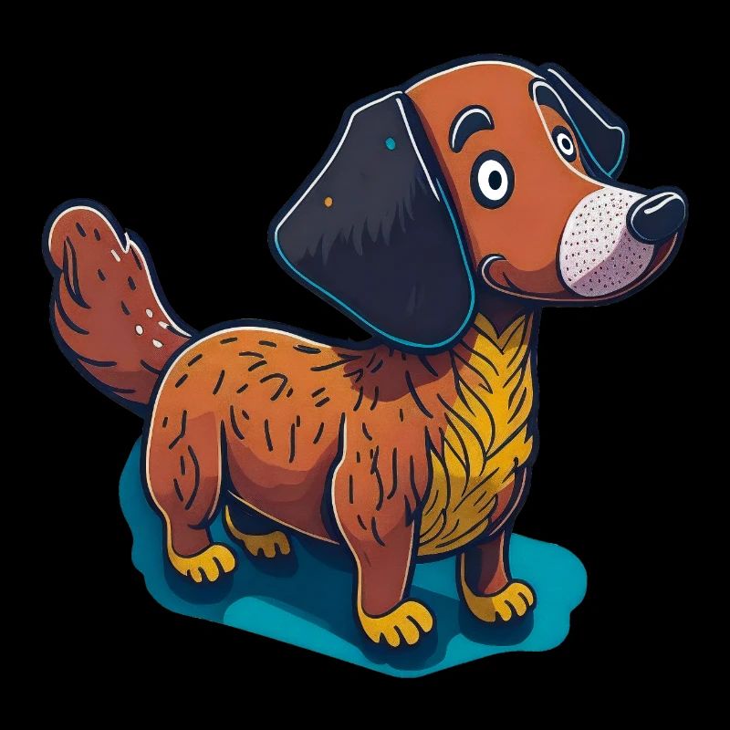 Cute dachshund