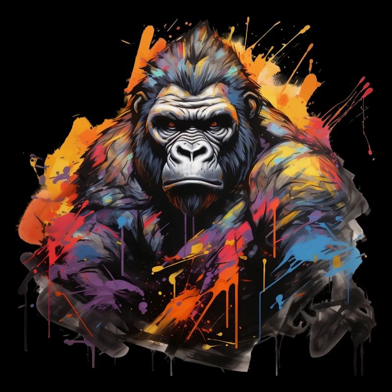 Stoic Gorilla. Graffiti-style wisdom.