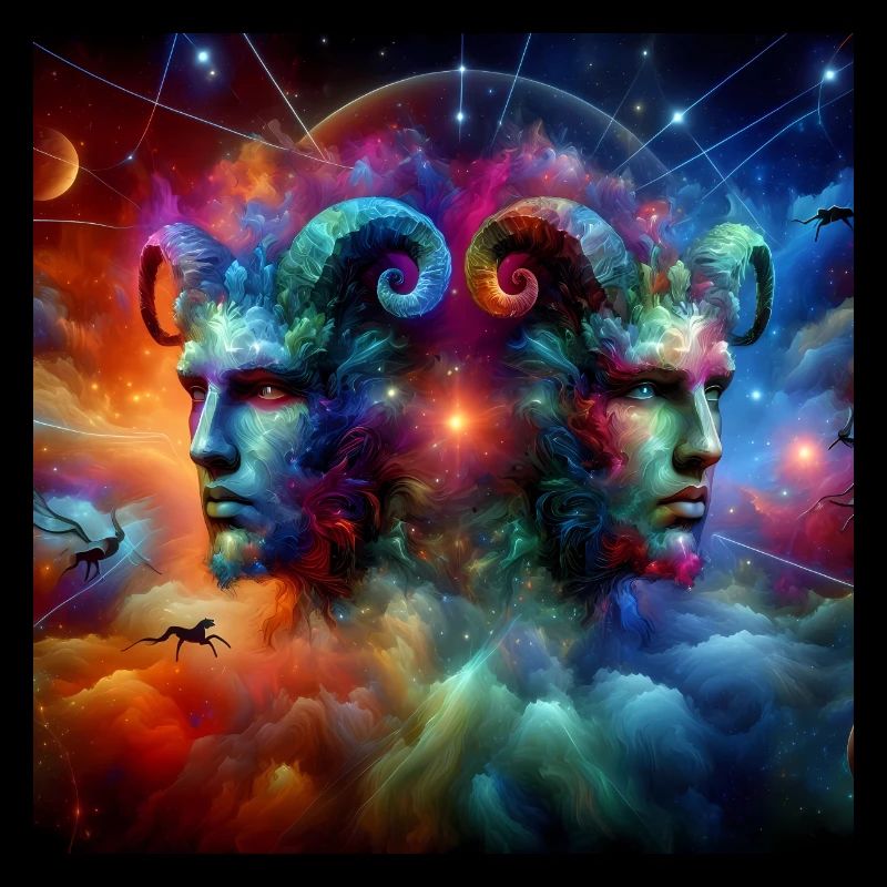 Satyr Gemini, Aries