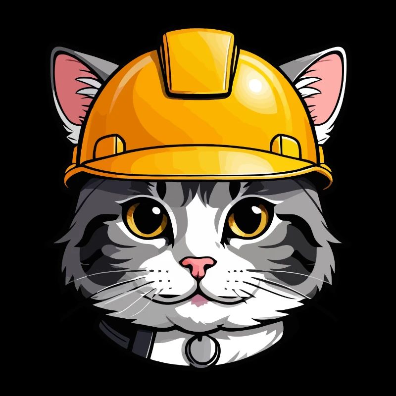 Fleißige Katze