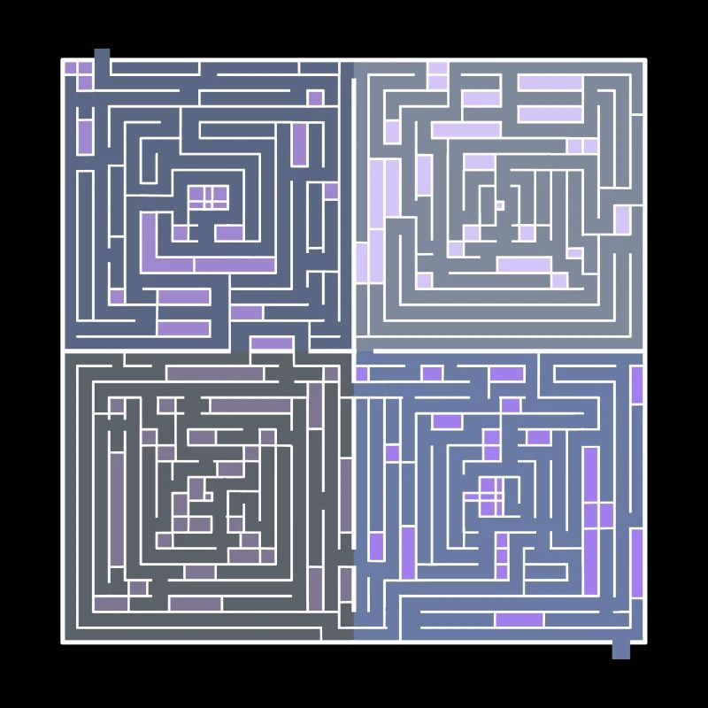 Maze 2 (transparent background)