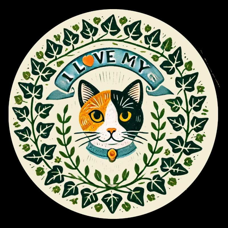 J’adore mon chat Calico