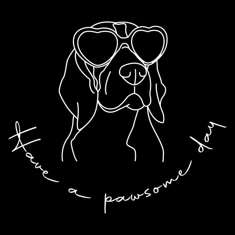 Beagle Pawsome Day